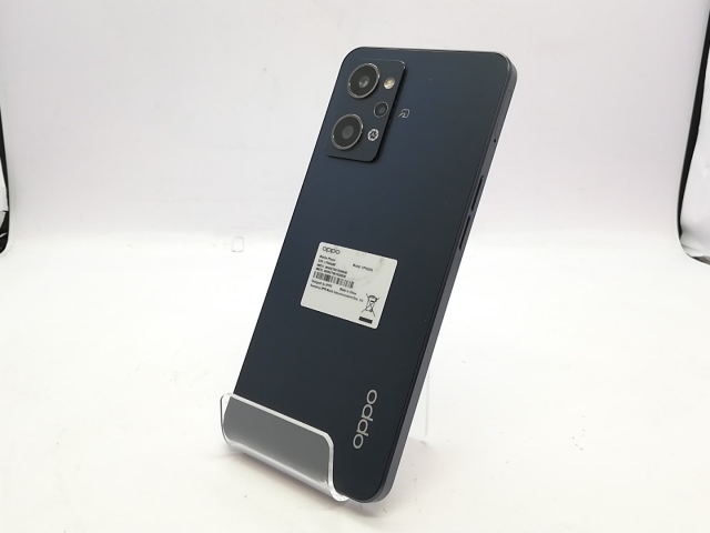【中古】Oppo 国内版 【SIMフリー】 OPPO Reno7 A スターリーブラック 6GB 128GB CPH2353【立川フロム中武】保証期間１ヶ月【ランクB】