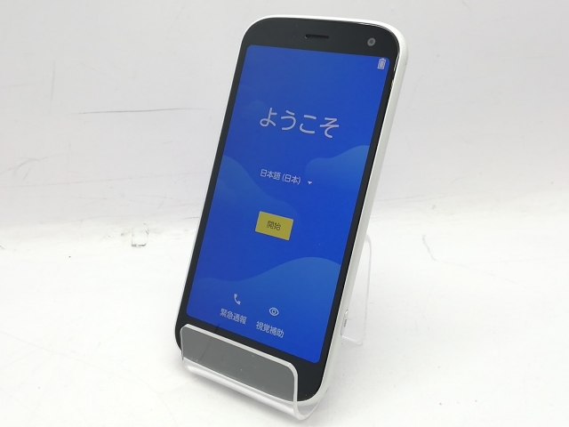 【中古】Fujitsu docomo 【SIMフリー】 らくらくスマートフォン ホワイト 4GB 64GB F-52B【立川フロム中武】保証期間１ヶ月【ランクB】_1