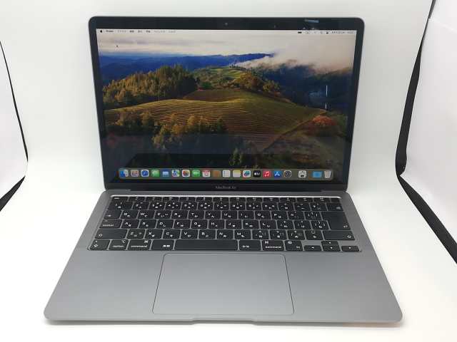 【中古】Apple MacBook Air 13インチ M1(CPU:8C/GPU:7C) 8GB/256GB スペースグレイ MGN63J/A (M1・2020)【立川フロム中武】保証期間１ヶ