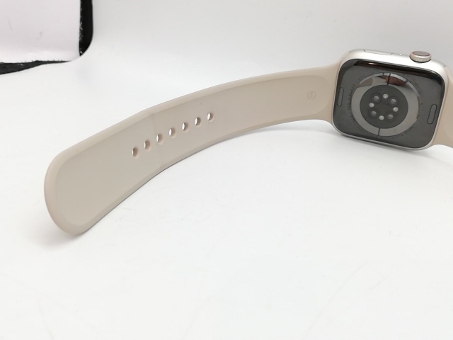 【中古】Apple Apple Watch Series9 45mm Cellular スターライトアルミニウムケース/スターライトスポーツバンド(M/L) MRM93J/A【立川フロム中武】保証期間１ヶ月【ランクB】の通販は