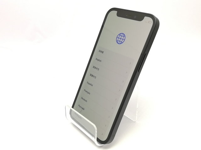 iPhone12 64GB ブラック 本体 SIMロック解除済