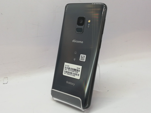 【中古】SAMSUNG docomo 【SIMロック解除済み】 Galaxy S9 SC-02K Titanium Gray【立川フロム中武】保証期間１ヶ月【ランクA】