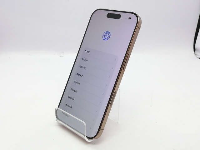【中古】Apple 国内版 【SIMフリー】 iPhone 16 Pro 128GB デザートチタニウム MYMX3J/A【立川フロム中武】保証期間１ヶ月【ランクB】