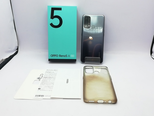 【中古】Oppo 国内版 【SIMフリー】 OPPO Reno5 A シルバーブラック 6GB 128GB CPH2199【立川フロム中武】保証期間１ヶ月【ランクB】_8