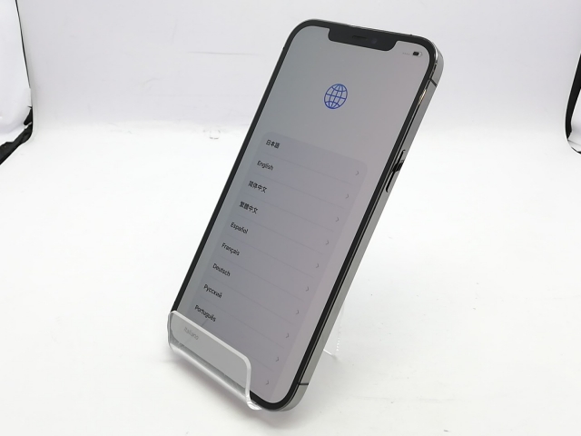 【中古】Apple docomo 【SIMロック解除済み】 iPhone 12 Pro Max 128GB グラファイト MGCU3J/A【立川フロム中武】保証期間１ヶ月【ランクB】_1