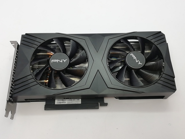 【中古】PNY GeForce RTX 4070 SUPER 12GB VERTO OC デュアルファン VCG4070S12DFXPB1-O RTX4070S/12G【立川フロム中武】保証期間１週間