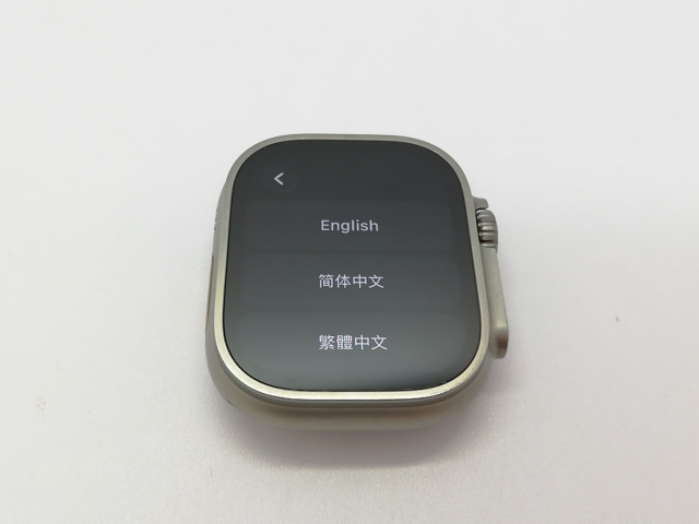 【中古】Apple Apple Watch Ultra 49mm Cellular チタニウムケース/ミッドナイトオーシャンバンド MQFK3J/A【千葉】保証期間１ヶ月【ランクB】