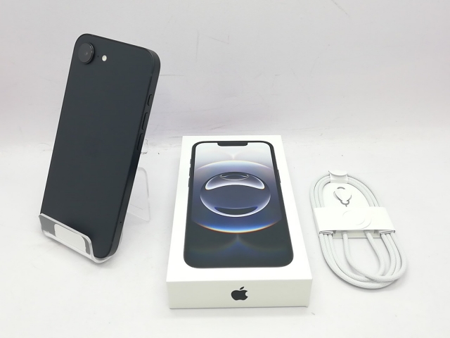 【未使用】Apple docomo 【SIMフリー】iPhone 16e 128GB ブラック MD1Q4J/A【吉祥寺】保証期間３ヶ月_3