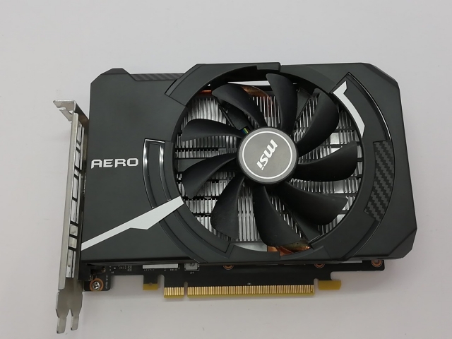 【中古】MSI GeForce GTX 1660 Ti AERO ITX 6G OC GTX1660Ti/6GB(GDDR6)/PCI-E【立川フロム中武】保証期間１週間