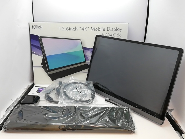 中古】KEIAN KIPD4K156 15.6インチ モバイルモニター(4K/3840x2160