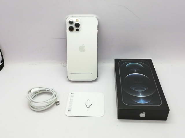 【中古】Apple docomo 【SIMロック解除済み】 iPhone 12 Pro 256GB シルバー MGMA3J/A【立川フロム中武】保証期間１ヶ月【ランクB】_7