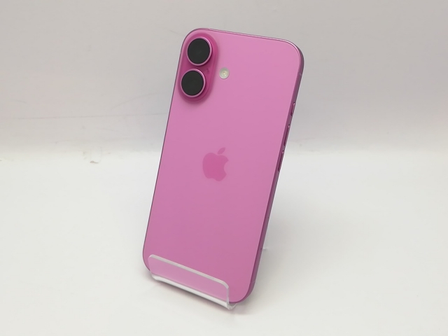 中古】Apple 国内版 【SIMフリー】 iPhone 16 128GB ピンク MYDT3J/A