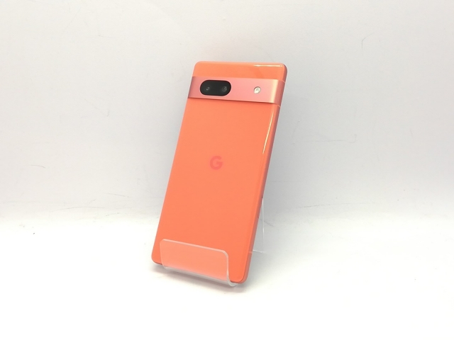 中古】Google 国内版 【SIMフリー】 Pixel 7a コーラル 8GB 128GB