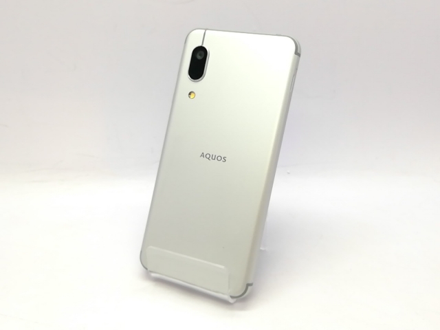 AQUOS sense3 SH-M12 2台 SIMフリー シルバーホワイト AQUOS sense3 SH