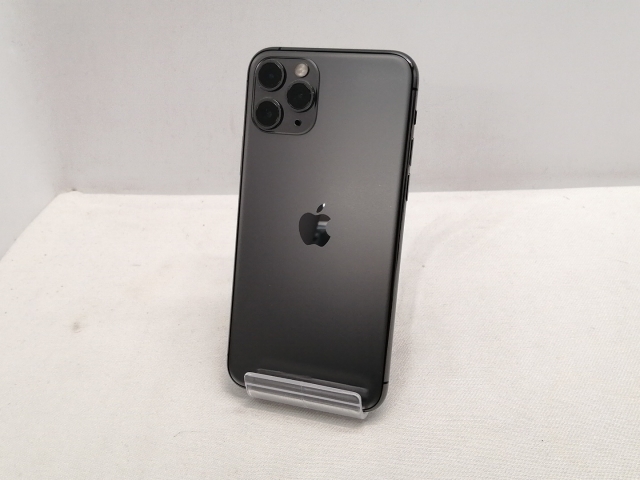 【中古】Apple SoftBank 【SIMロックあり】 iPhone 11 Pro 256GB スペースグレイ MWC72J/A【仙台駅東口】保証期間１ヶ月【ランクA】