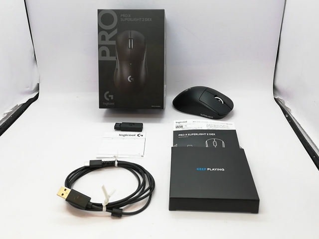 中古】Logicool G PRO X SUPERLIGHT 2 DEX【立川フロム中武】保証期間 