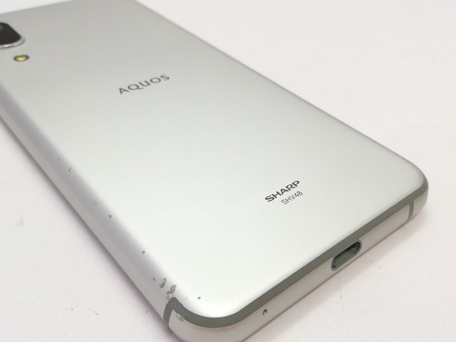 AQUOS sense3 basic シルバー 32 GB au ゲオ公式通販サイト/ゲオ