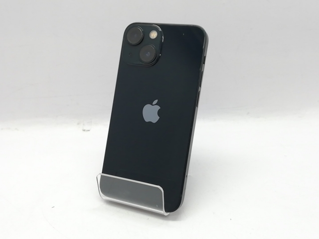 【中古】Apple 国内版 【SIMフリー】 iPhone 13 mini 128GB ミッドナイト MLJC3J/A【立川フロム中武】保証期間１ヶ月【ランクB】