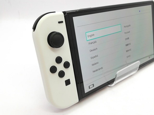 中古】Nintendo Switch 本体 (有機ELモデル) HEG-S-KAAAA ホワイト