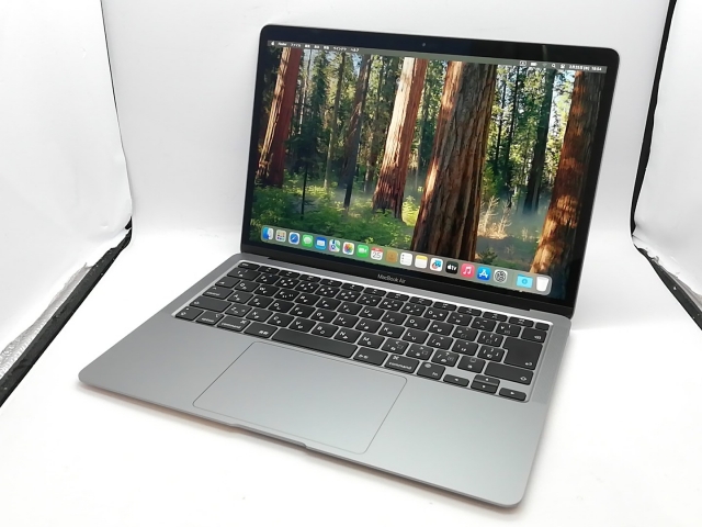 【中古】Apple MacBook Air 13インチ CTO (M1・2020) スペースグレイ Apple M1(CPU:8C/GPU:7C)/8G/512G【立川フロム中武】保証期間１ヶ月【ランクA】