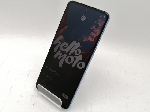 【中古】MOTOROLA ymobile 【SIMフリー】 moto g64y 5G シルバーブルー 4GB 128GB PB2F0001JP【新宿東口】保証期間１ヶ月【ランクB】_1