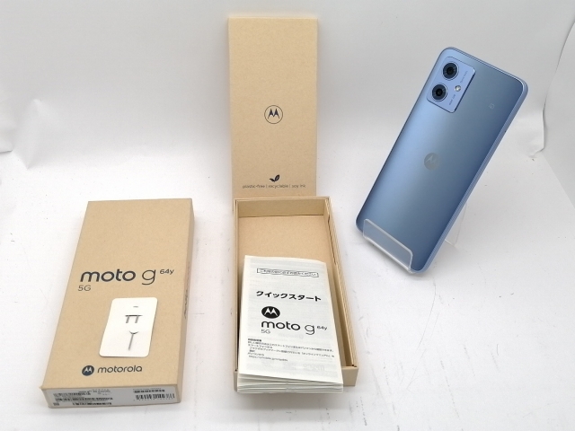 【中古】MOTOROLA ymobile 【SIMフリー】 moto g64y 5G シルバーブルー 4GB 128GB PB2F0001JP【新宿東口】保証期間１ヶ月【ランクB】_9