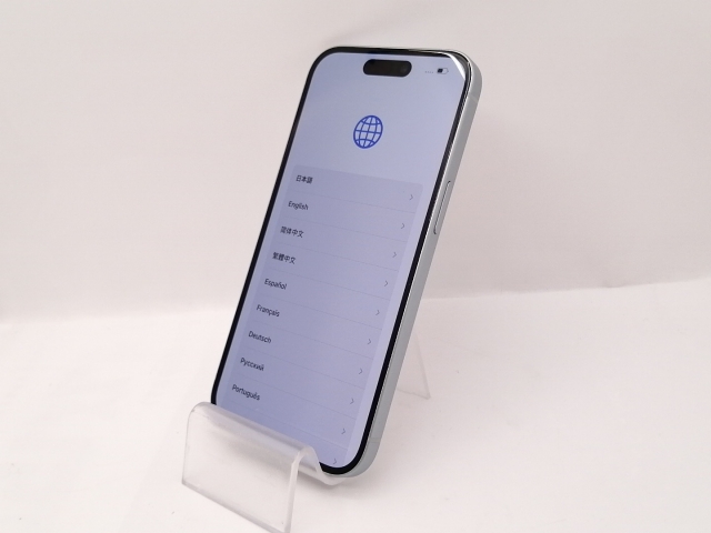 【中古】Apple 国内版 【SIMフリー】 iPhone 15 256GB ブルー MTMR3J/A【新宿東口】保証期間１ヶ月【ランクB】_1