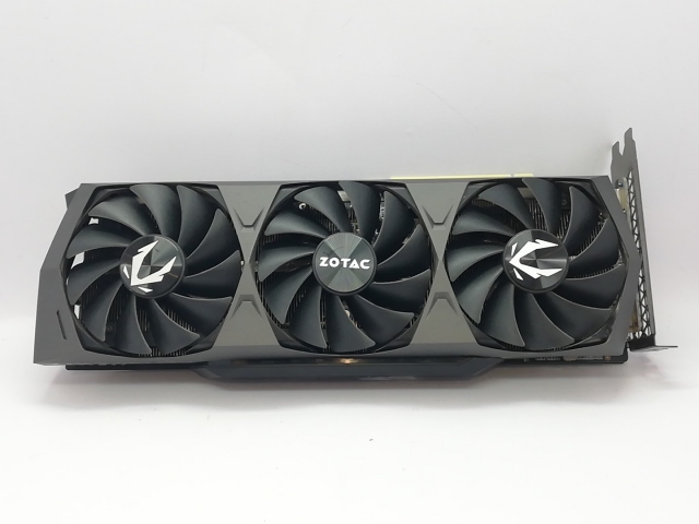 【中古】ZOTAC GeForce RTX 3070 Ti Trinity OC（ZT-A30710J-10P）RTX3070Ti/8GB(GDDR6X)【立川フロム中武】言いはなつ継続期間１週