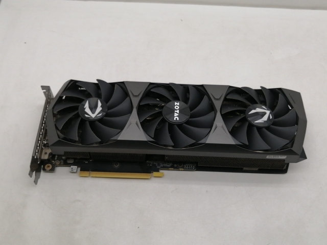 【中古】ZOTAC GeForce RTX 3070 Ti Trinity OC（ZT-A30710J-10P）RTX3070Ti/8GB(GDDR6X)【仙台イービーンズ】言いはなつ継続期間１週