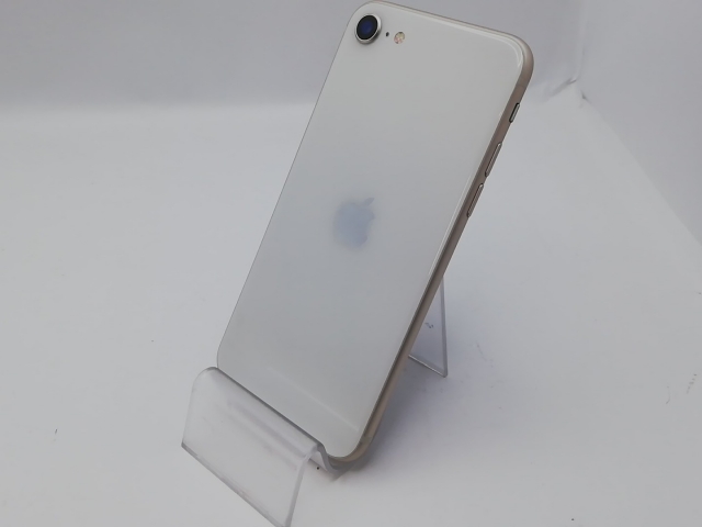 【中古】Apple ymobile 【SIMフリー】 iPhone SE（第3世代） 128GB スターライト MMYG3J/A【新宿東口】保証期間１ヶ月【ランクB】