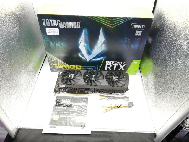 中古】ZOTAC GeForce RTX 3070 Ti Trinity OC（ZT-A30710J-10P