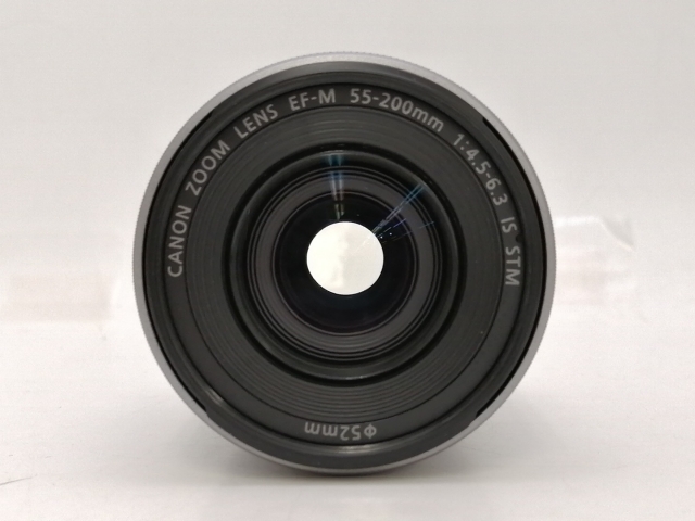 【中古】Canon EF-M 55-200mm F4.5-6.3 IS STM シルバー (Canon EF-Mマウント/APS-C)【新宿2】保証期間１ヶ月【ランクB】_2