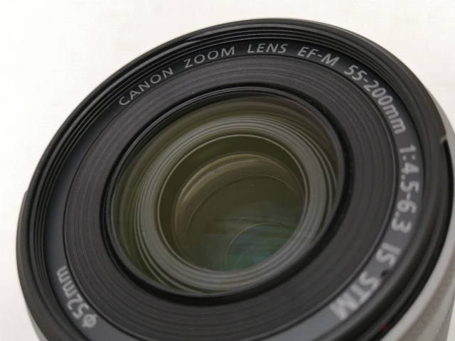 【中古】Canon EF-M 55-200mm F4.5-6.3 IS STM シルバー (Canon EF-Mマウント/APS-C)【新宿2】保証期間１ヶ月【ランクB】_5