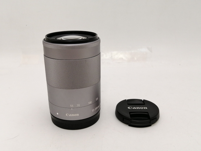 【中古】Canon EF-M 55-200mm F4.5-6.3 IS STM シルバー (Canon EF-Mマウント/APS-C)【新宿2】保証期間１ヶ月【ランクB】_9