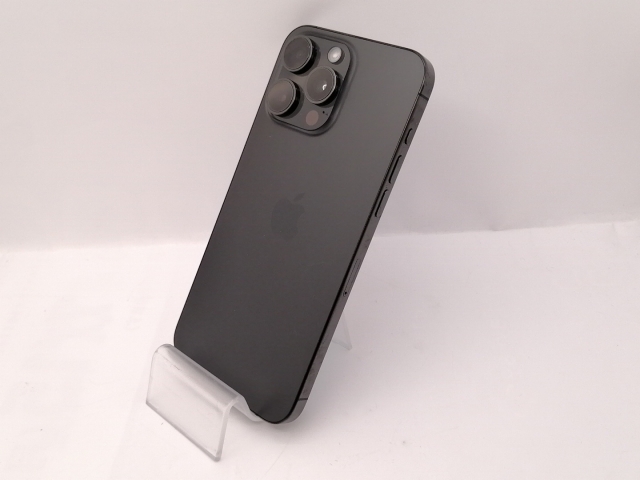 【中古】Apple 国内版 【SIMフリー】 iPhone 15 Pro Max 256GB ブラックチタニウム MU6P3J/A【新宿東口】保証期間１ヶ月【ランクA】