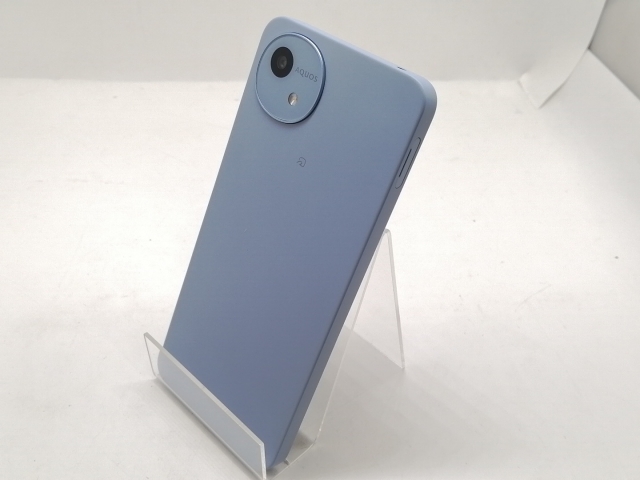 スマートフォン・携帯電話 AQUOS wish4 SH-52E SIMロック解除済み ブルー
