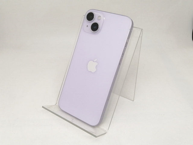 中古】Apple 国内版 【SIMフリー】 iPhone 14 Plus 256GB パープル 