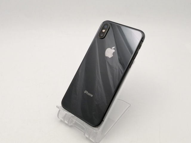 中古】Apple SoftBank 【SIMロックあり】 iPhone X 256GB スペース 