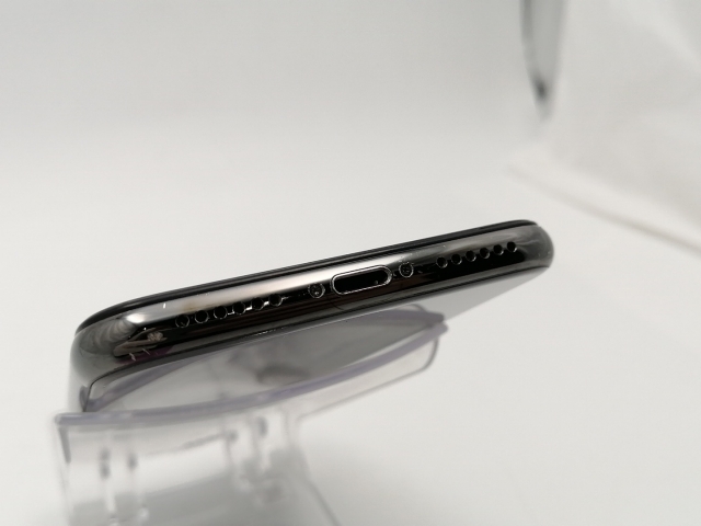 【中古】Apple SoftBank 【SIMロックあり】 iPhone X 256GB スペースグレイ MQC12J/A【ECセンター】保証期間１ヶ月【ランクC】_4