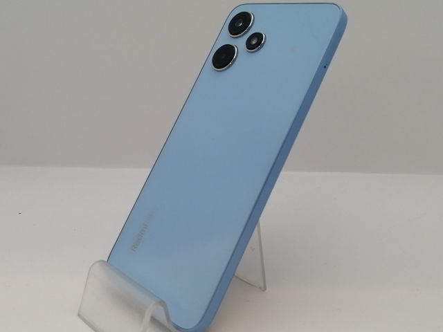 【中古】Xiaomi au 【SIMフリー】 Redmi 12 5G 4GB 128GB スカイブルー XIG03【新宿東口】保証期間１ヶ月【ランクB】