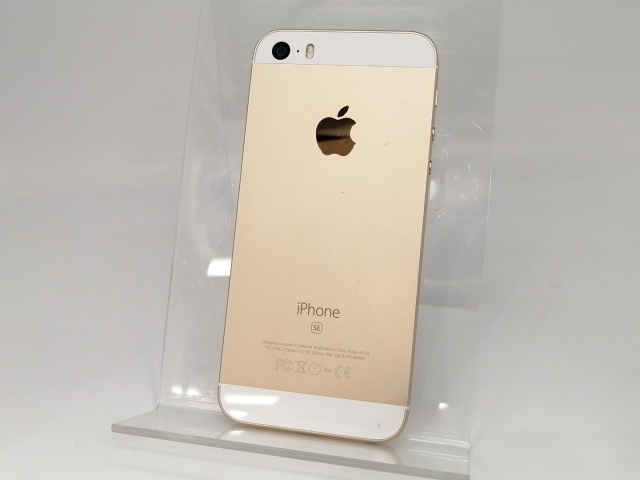 【中古】Apple docomo 【SIMロック解除済み】 iPhone SE （第1世代） 64GB ゴールド MLXP2J/A【東池袋1丁目】保証期間１ヶ月【ランクC】