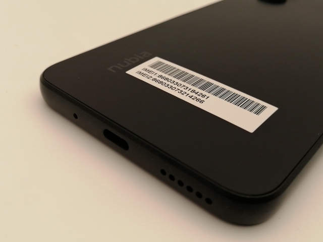 【中古】ZTE ymobile 【SIMフリー】 nubia S 5G 4GB 128GB ブラック A403ZT【神保町】保証期間１ヶ月【ランクA】_7