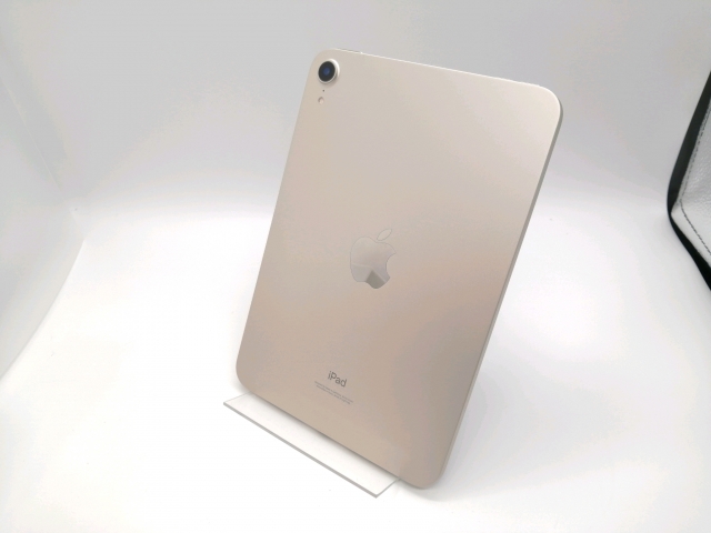 【中古】Apple 【Wi-Fi】 iPad mini（第6世代/2021） 64GB スターライト MK7P3J/A【スマーク伊勢崎】保証期間１ヶ月【ランクA】