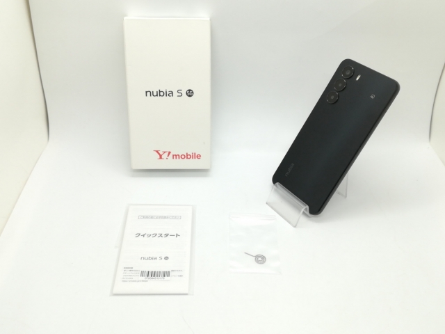 【中古】ZTE ymobile 【SIMフリー】 nubia S 5G 4GB 128GB ブラック A403ZT【静岡】保証期間１ヶ月【ランクA】_7