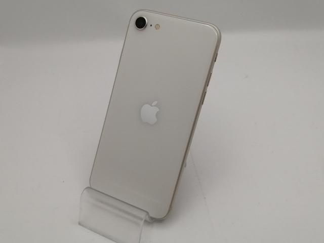 【中古】Apple au 【SIMフリー】 iPhone SE（第3世代） 64GB スターライト MMYD3J/A【新宿東口】保証期間１ヶ月【ランクA】