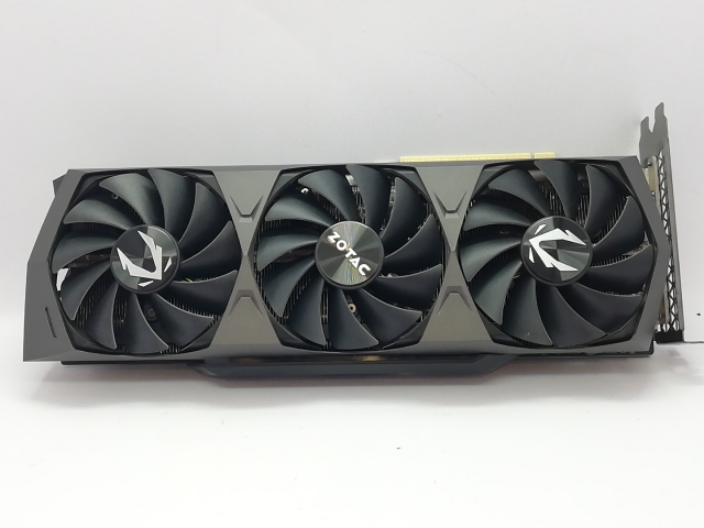 【中古】ZOTAC GeForce RTX 3070 Ti Trinity OC（ZT-A30710J-10P）RTX3070Ti/8GB(GDDR6X)【立川フロム中武】言いはなつ継続期間１週