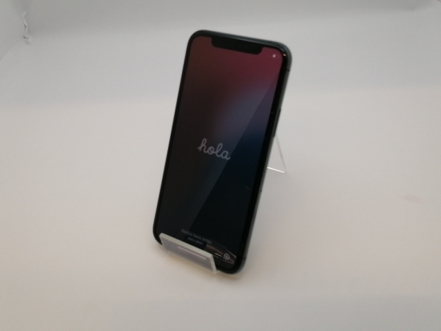 【中古】Apple docomo 【SIMロック解除済み】 iPhone 11 Pro 256GB ミッドナイトグリーン MWCC2J/A【新宿東口】保証期間１ヶ月【ランクC】_1