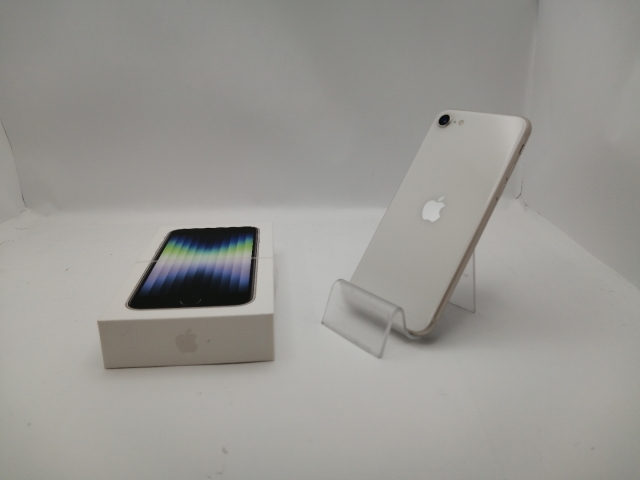 【中古】Apple au 【SIMフリー】 iPhone SE（第3世代） 64GB スターライト MMYD3J/A【新宿東口】保証期間１ヶ月【ランクA】_9