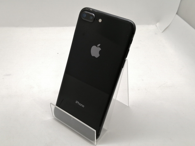 【中古】Apple docomo 【SIMロック解除済み】 iPhone 8 Plus 64GB スペースグレイ MQ9K2J/A【宇田川】保証期間１ヶ月【ランクC】