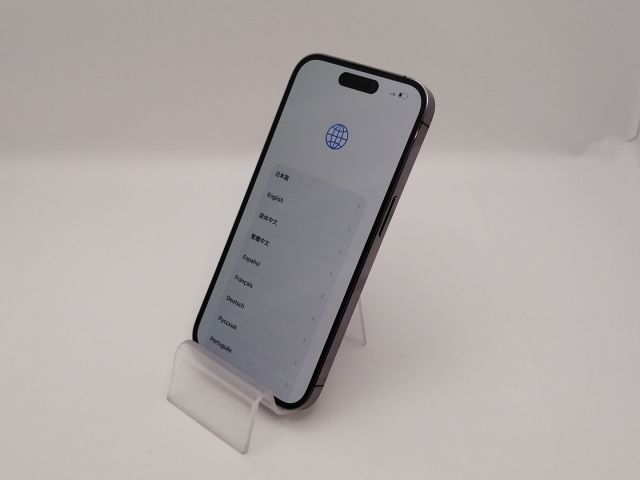 【中古】Apple 国内版 【SIMフリー】 iPhone 14 Pro 256GB ディープパープル MQ1E3J/A【新宿東口】保証期間１ヶ月【ランクB】_1
